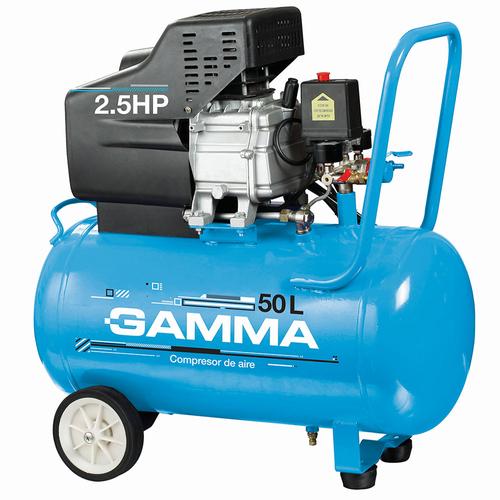 Compresor de Aire Electrico Gamma 50 lts 2.5hp Monofasico G2851AR - 0