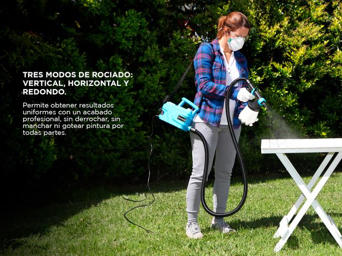 Equipo Para Pintar a Soplete Gamma Compresor 500W 700ml G2821 - 2