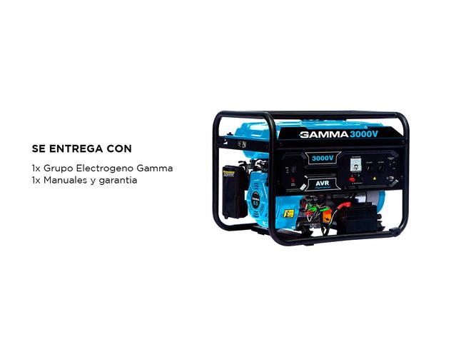 Grupo Electrogeno Gamma Arr Electrico 3000w Naftero 4T 3000V GE3480AR - 4