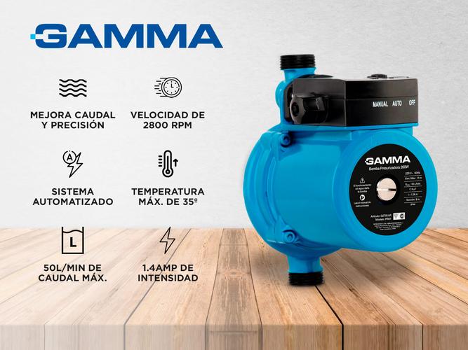 Bomba Presurizadora Gamma Pro01 260W g2791ar - 1