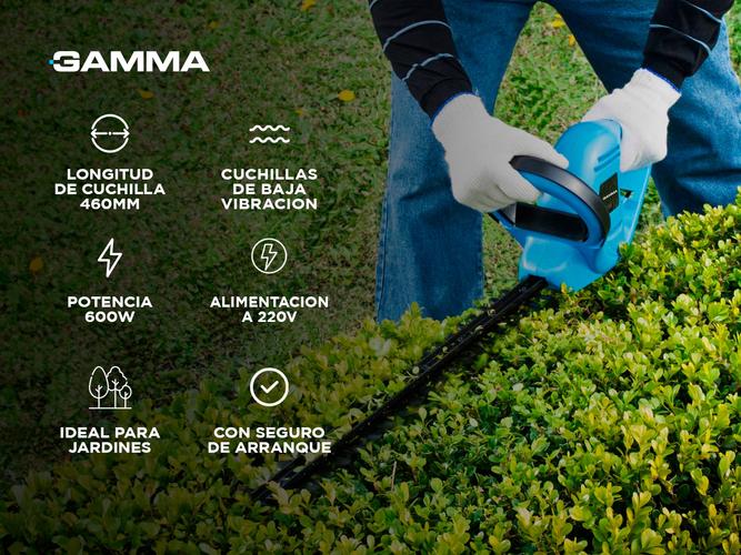 Cortacerco Electrico Gamma 600W Jardin 460mm G1860AR - 1