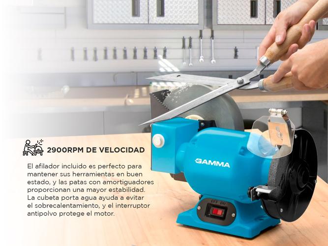 Amoladora de Banco Gamma Combinada Afilador 350W 1686AR - 3