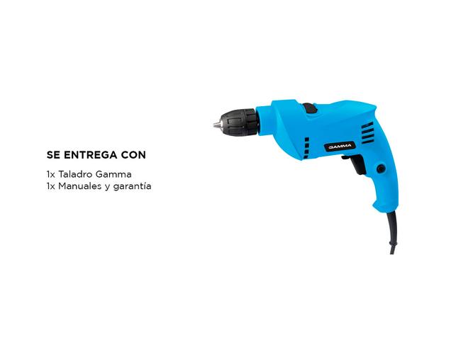 Taladro de Impacto Gamma 650W Percutor 3000rpm G1905AR - 5