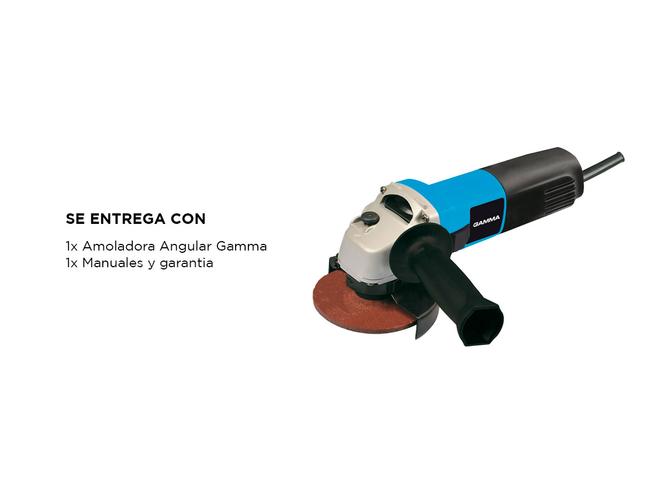 Amoladora Angular Gamma 650W 11000rpm 115mm G1909AR - 5