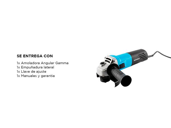 Amoladora Angular Gamma 750W 11000rpm 115mm G1910AR - 5