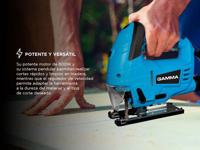 Sierra Caladora Gamma Pendular Laser 800W Soft Grip G1942AR - 2