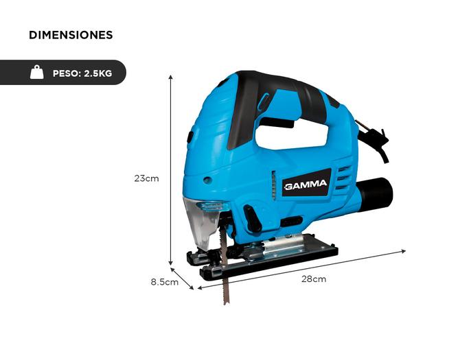 Sierra Caladora Gamma Pendular Laser 800W Soft Grip G1942AR - 4