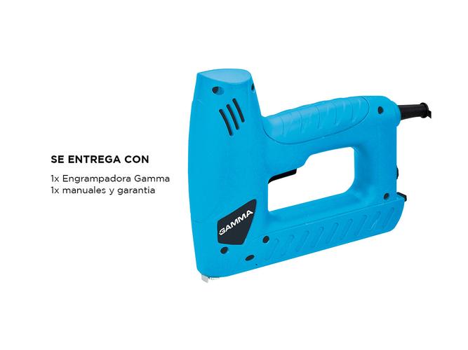 Engrampadora Clavadora Electrica Gamma 20 grampas Liviano G1960AR - 4