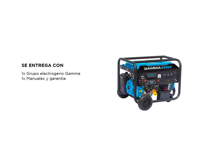 Grupo Electrogeno Gamma Arr Electrico 8500W 4 Tiempos 499cc - 5