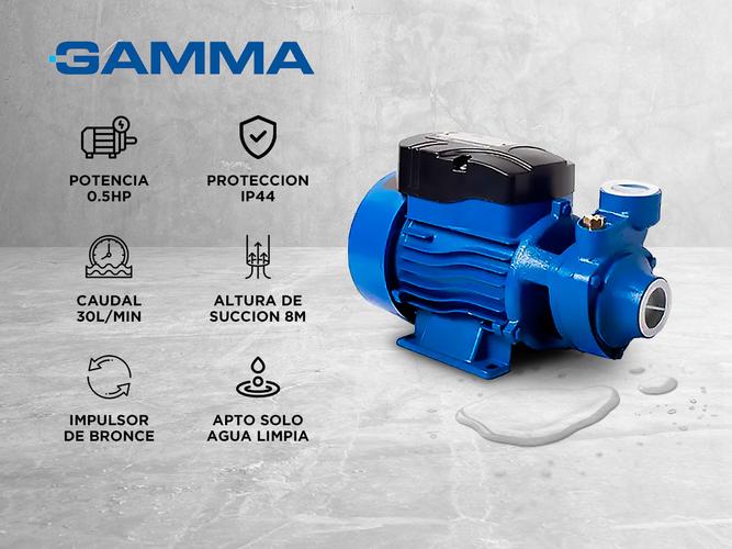Bomba Periferica Evergreen Gamma QB60 0.5hp 370w  - 1