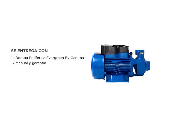 Bomba Periferica Evergreen Gamma QB60 0.5hp 370w  - 5