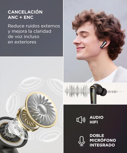 Auriculares Gamer Onikuma Tx610 Wireless Anc Dual Mic - 2