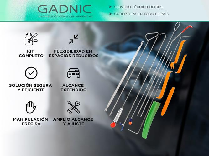 Ganzua para Autos Gadnic Kit Completo de Cerrajería Automotor - 1