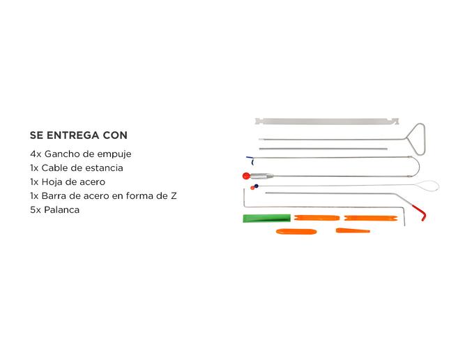 Ganzua para Autos Gadnic Kit Completo de Cerrajería Automotor - 5