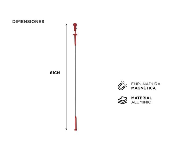 Gancho de luz LED Gadnic Recogedor de Garras con Imán - 3