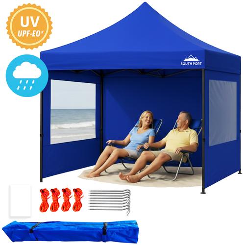 Gazebo Gadnic 3X3M-ZIP Plegable 3x3 Paredes Puerta Cierre Relámpago - 0