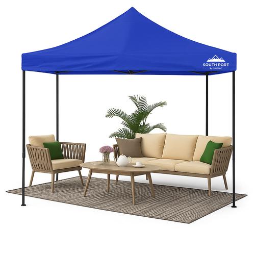 Gazebo Gadnic 3X3M-NR Plegable 3x3 Toldo Reforzado Estructura Metálica - 0