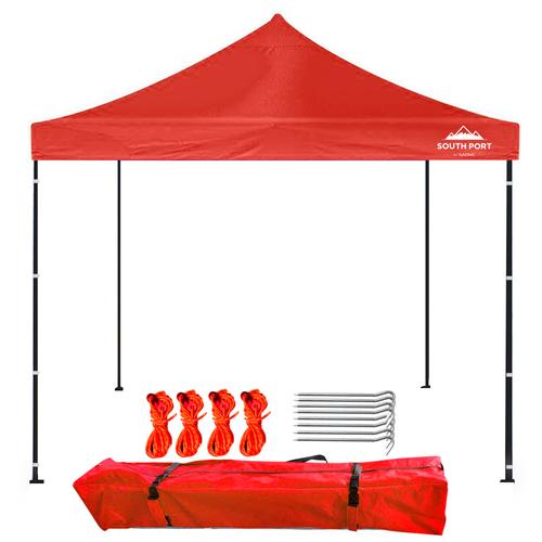 Gazebo Gadnic 3X3M-NR Plegable 3x3 Toldo Reforzado Estructura Metálica - 0
