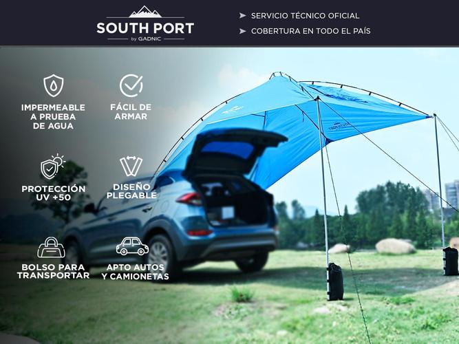 Gazebo Toldo Lateral Gadnic Sombrilla Para Auto Camioneta  Outlet - 1