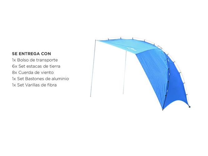 Gazebo Toldo Lateral Gadnic Sombrilla Para Auto Camioneta  - 6