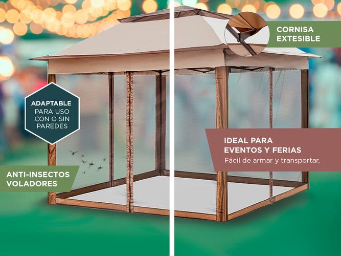 Gazebo Mosquitero Gadnic Gard Tienda de Sombrilla - 4