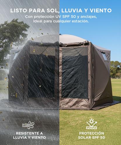 Gazebo Mosquitero Gadnic GZBO9 Hexagonal Con Ventana - 2