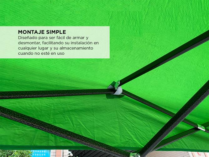 Gazebo Sin Paredes Gadnic 2x2 mts Impermeable - 2