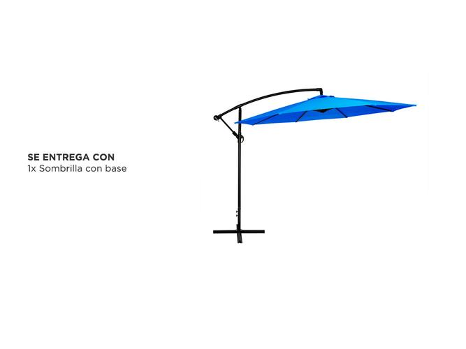 Sombrilla con Base Regulable con Criquet  FPS - 6