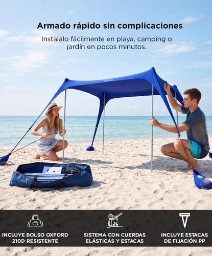 Gazebo Playero Elástico Southport by Gadnic 3x3 FPS UV 50+  - 2