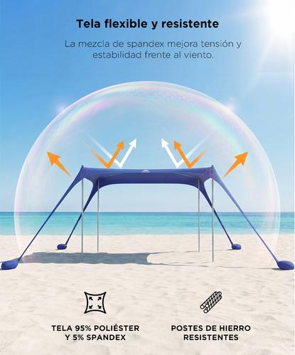 Gazebo Playero Elástico Southport by Gadnic 3x3 FPS UV 50+  - 3