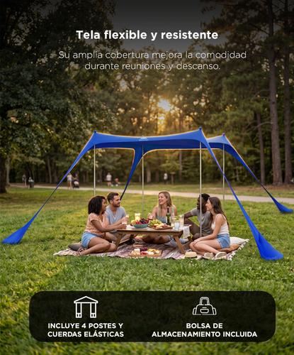 Gazebo Playero Elástico Southport by Gadnic 3x3 FPS UV 50+  - 4