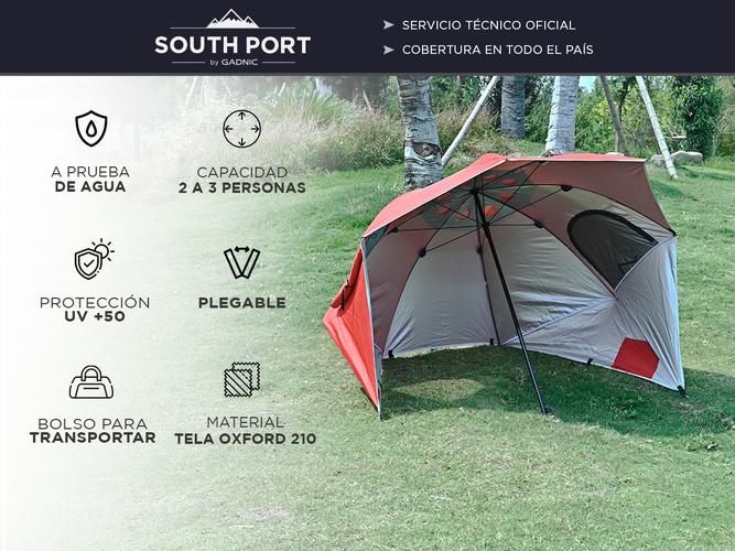 Sombrilla Carpa Gadnic GZ7 Para Exterior Bolso Transporte - 1