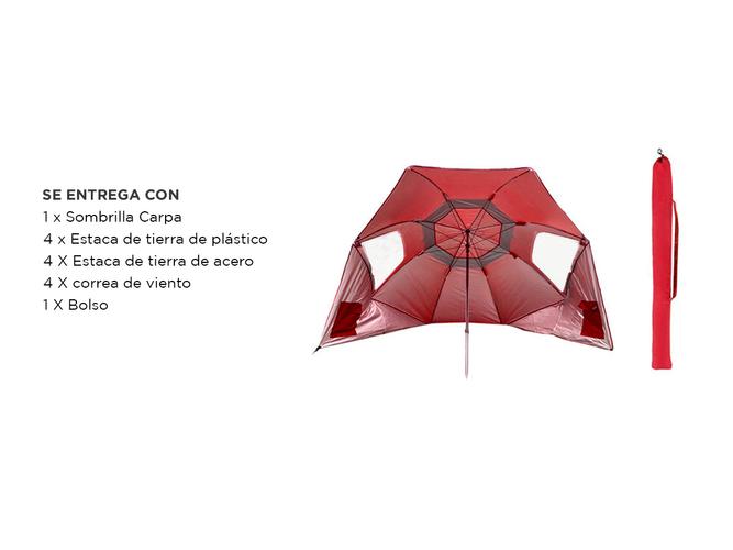 Sombrilla Carpa Gadnic GZ7 Para Exterior Bolso Transporte - 6