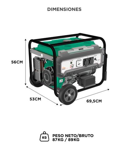 Generador Grupo Electrógeno Bron by Gadnic 25 L - 5