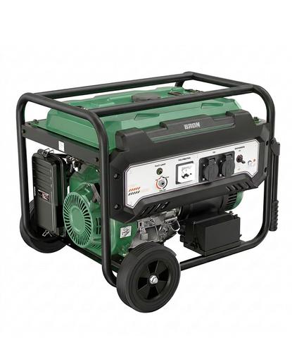 Generador Grupo Electrógeno a Nafta BRON by Gadnic 6500WPortátil Ruedas 220V Arranque Eléctrico  - 6