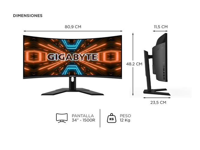 Monitor Gamer Gigabyte 34