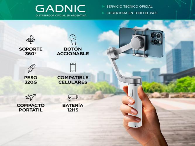 Estabilizador Para Celular Gadnic Gimbal Steady  - 1