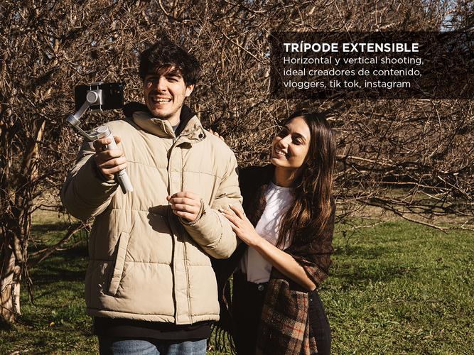  Gimbal Estabilizador Para Celular Gadnic  Combo Trípode  Outlet - 2