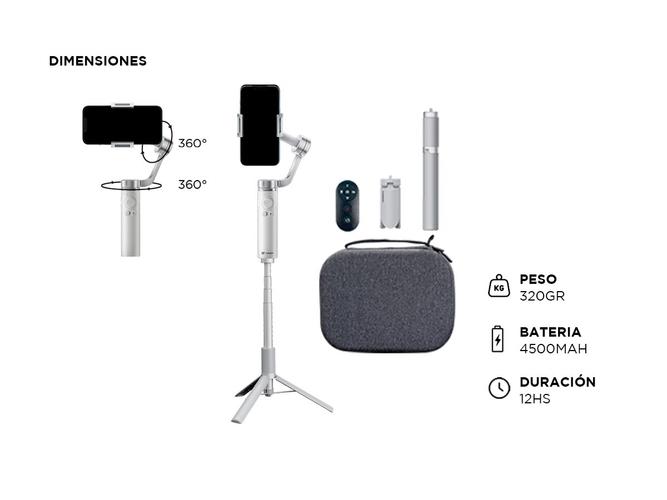 Gimbal Estabilizador Para Celular Gadnic  Combo Trípode  - 5