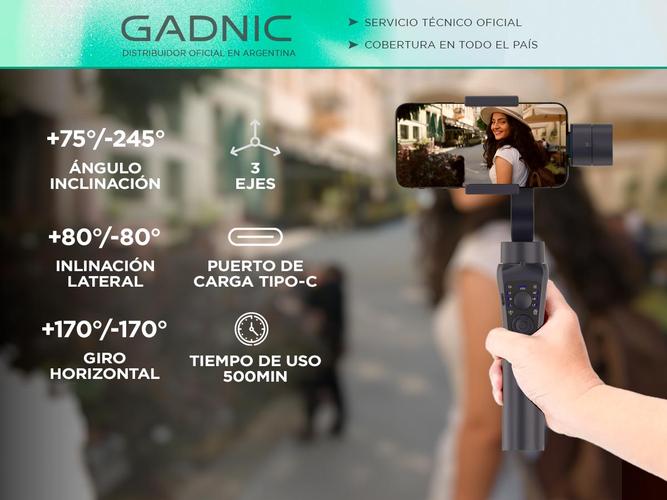Gimbal 3 Ejes Gadnic Estabilizador para Celular S5B Pro Gimbal  - 1