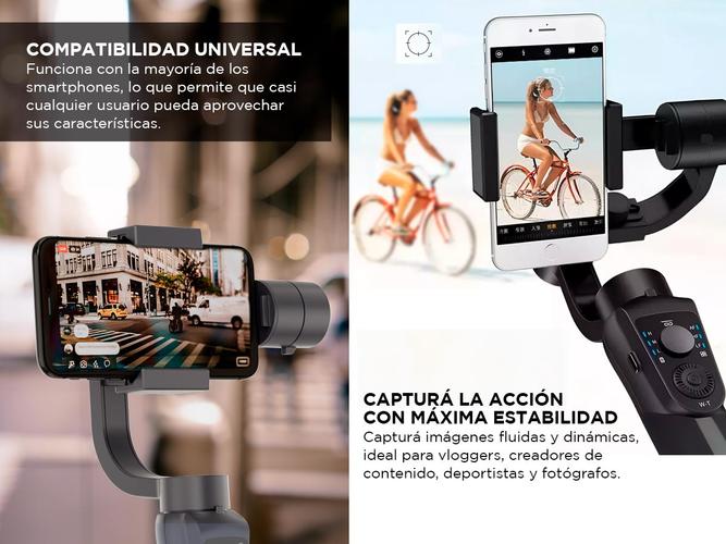 Gimbal 3 Ejes Gadnic Estabilizador para Celular S5B Pro Gimbal  - 3