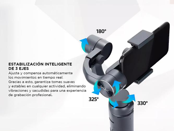 Gimbal 3 Ejes Gadnic Estabilizador para Celular S5B Pro Gimbal  - 4