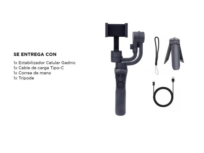Gimbal 3 Ejes Gadnic Estabilizador para Celular S5B Pro Gimbal  - 6