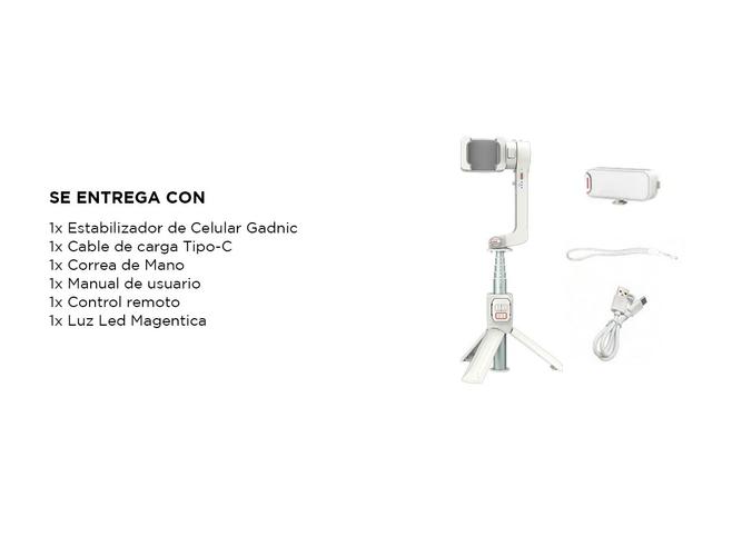 Estabilizador para Celular Gadnic A10 Gimbal Deportivo - 6