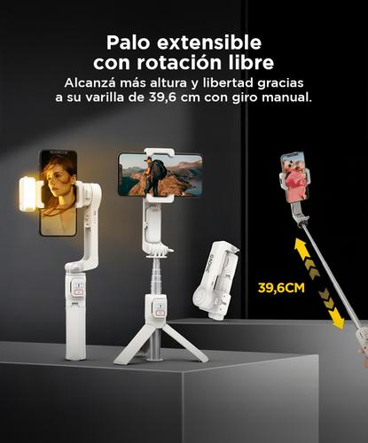 Estabilizador para Celular Gadnic A10 Gimbal Deportivo - 4