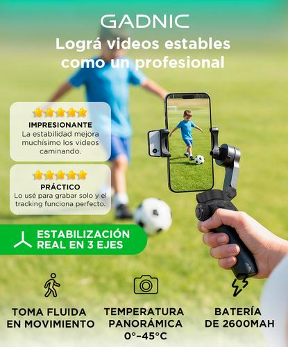 Estabilizador De Celular Gadnic Gimbal Tres Ejes - 1