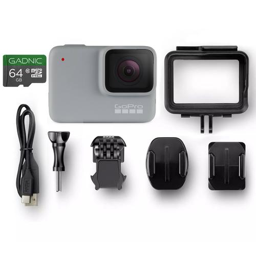 Cámara Gopro Hero 7 White + MicroSD GADNIC 64GB - 5