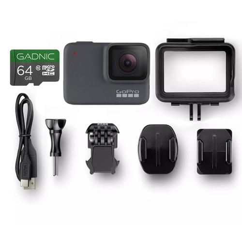 Cámara Gopro Hero 7 Silver 4k + MicroSD GADNIC 64GB - 6