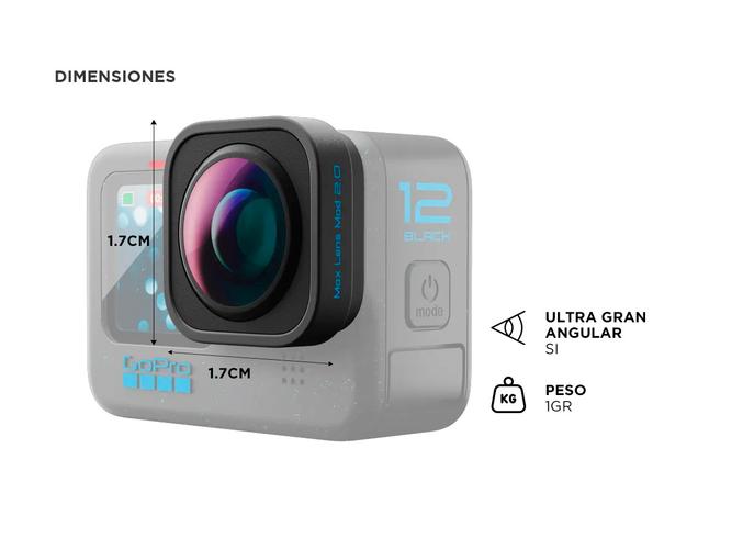GoPro Lente MAX 20 ADWAL-002 Ultra Gran Angular - 4