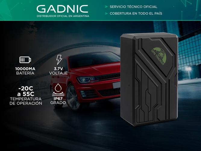 Bateria Gadnic GPS TRACKER IP67 Larga Duración Repuesto - 1